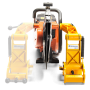 Рельсорез K 1270 Rail 16"/400мм 1" Husqvarna Construction Products (9679823-01)