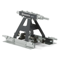 Husqvarna BT 90 petrol/electric Screed Section