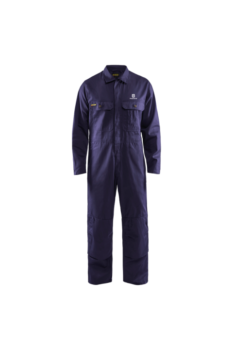 Overall with knee pockets navy blue