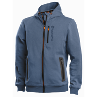 Xplorer Худі з капюшоном, унісекс; синя, розмір XXL-62/64
