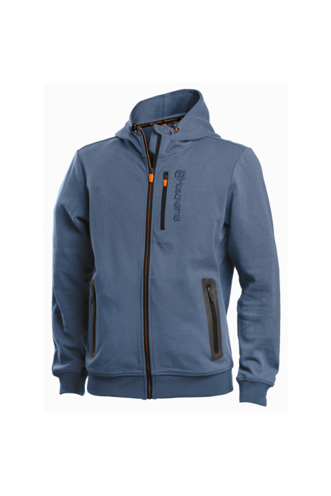 Xplorer Худі з капюшоном, унісекс; синя, розмір XXL-62/64