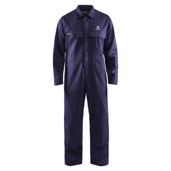Overall with knee pockets navy blue
