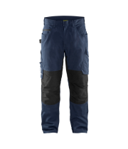 Trouser with knee pocket Service dark Navy/Black