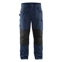 Trouser with knee pocket Service dark Navy/Black
