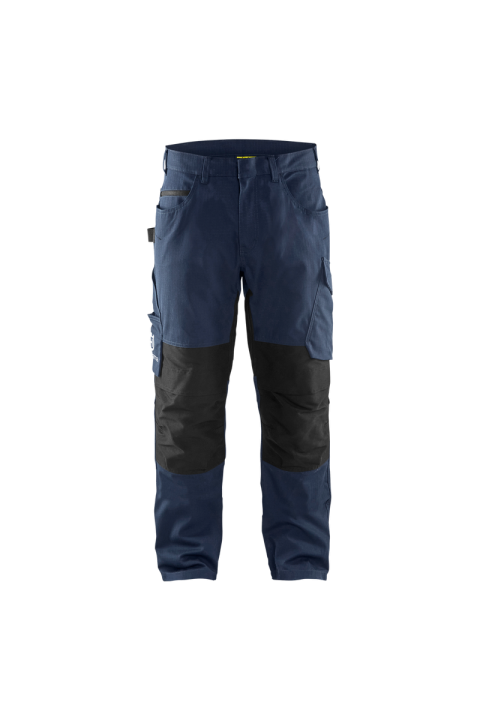 Trouser with knee pocket Service dark Navy/Black
