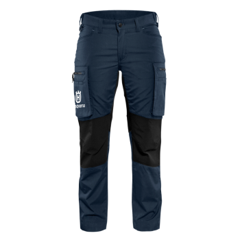 Service trousers lady with stretch panels dark Navy/Black