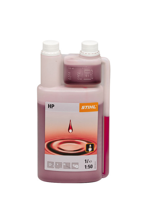 Масло Stihl для двотактних двигунів HP, 1л с дозатором Stihl (07813198411)