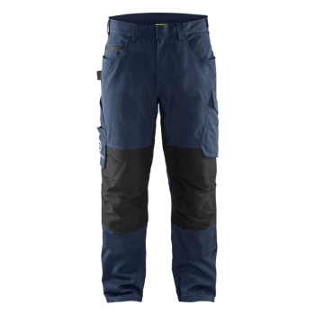 Trouser with knee pocket Service dark Navy/Black