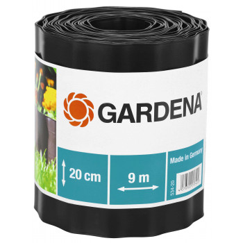 Бордюр садовый Gardena 9 м х 20 см коричневый
