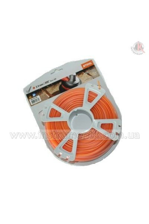 Косильная струна Stihl 2,4 мм х 87 м, бесшумная, Штиль (00009302421) Stihl (00009302421)