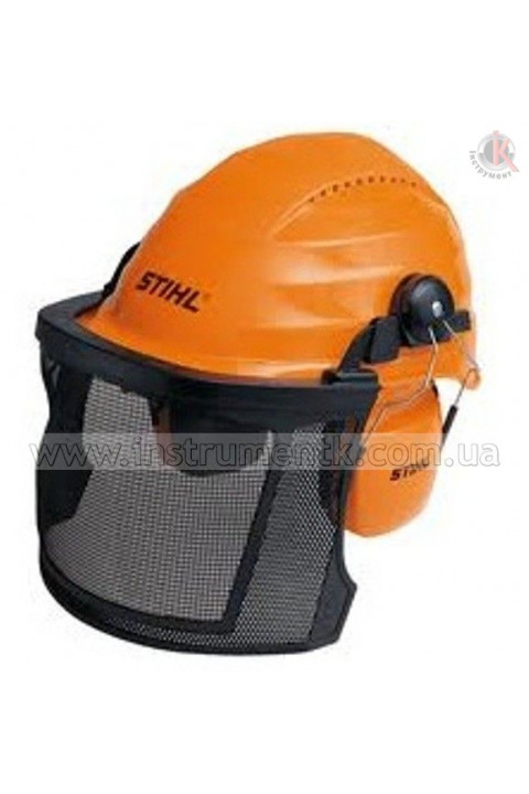 Шлем защитный Stihl с сеткой и наушниками New, Штиль (00008851400) Stihl (00008851400)
