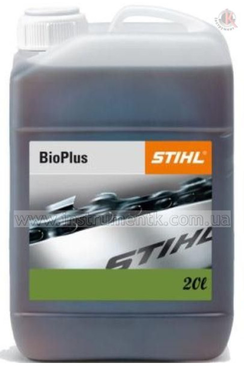 Масло цепное Stihl BioPlus, 20л (Штиль) Stihl (07815163007)