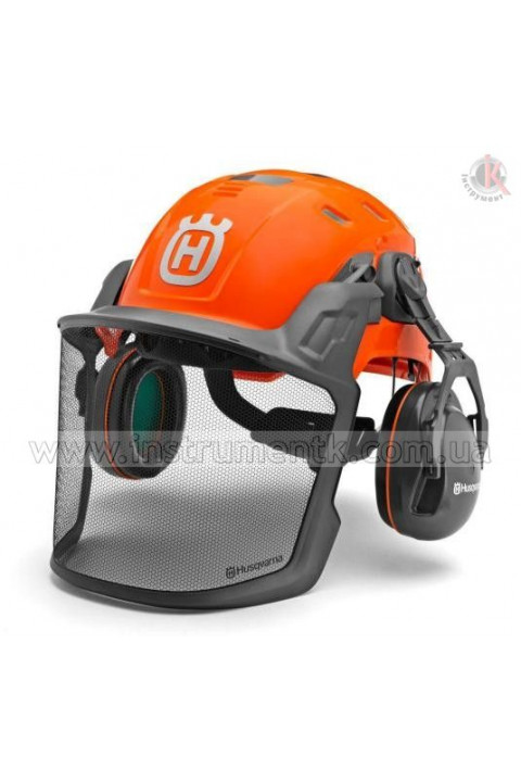 Защитный шлем Husqvarna Technical с наушниками, Хускварна (5850584-01) Husqvarna (5850584-01)