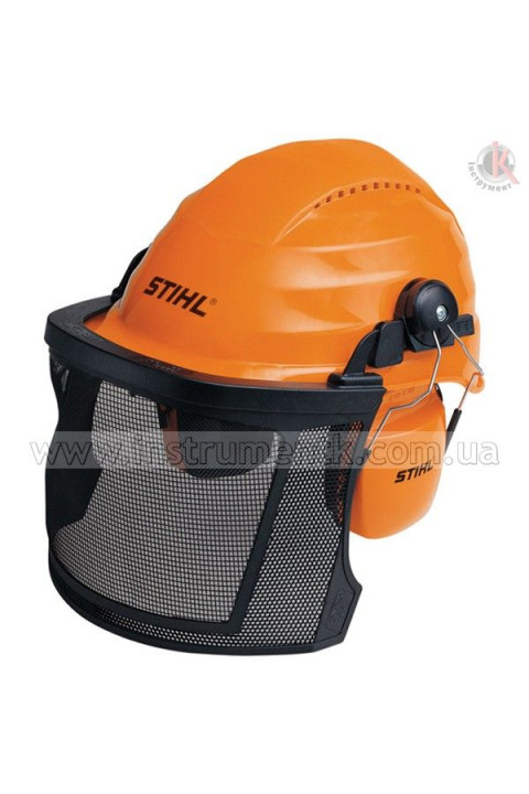 Шлем защитный Stihl с сеткой и наушниками (Штиль) Stihl (00008840141)