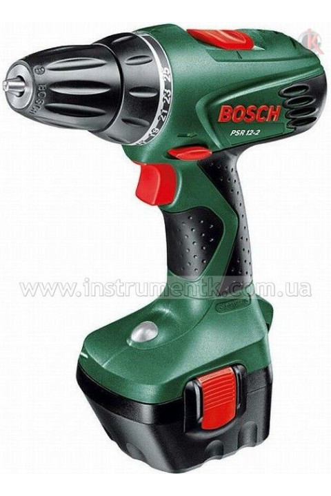 Шуруповерт аккумуляторный Bosch PSR 12-2 (Бош) Bosch (0603951J20)