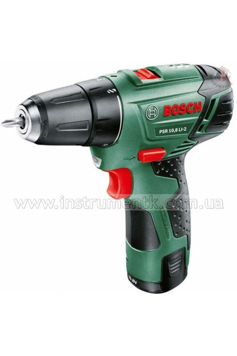 Шуруповерт аккумуляторный Bosch PSR 10,8 Li-2 (Бош) Bosch (0603954220)