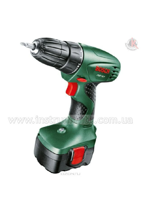 Шуруповерт аккумуляторный Bosch PSR 14,4, Бош (0603955420) Bosch (0603955420)
