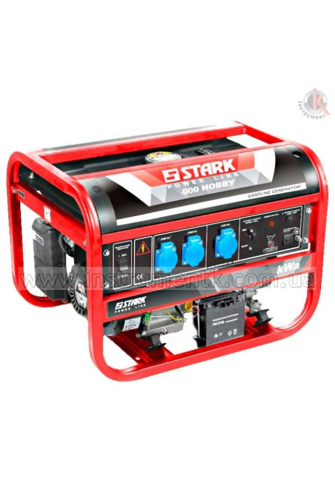 Бензиновый генератор Stark 6500 HOBBY (Старк) Stark (240650015)