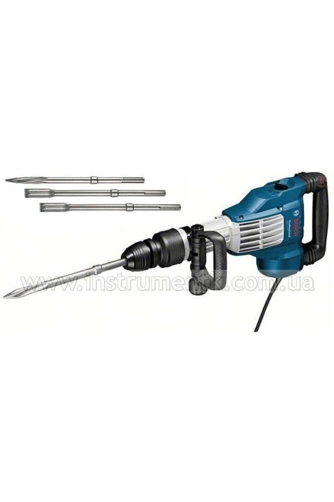 Отбойный молоток Bosch GSH 11 VC Professional + 3 зубила, Бош (0611336001) Bosch (0611336001)