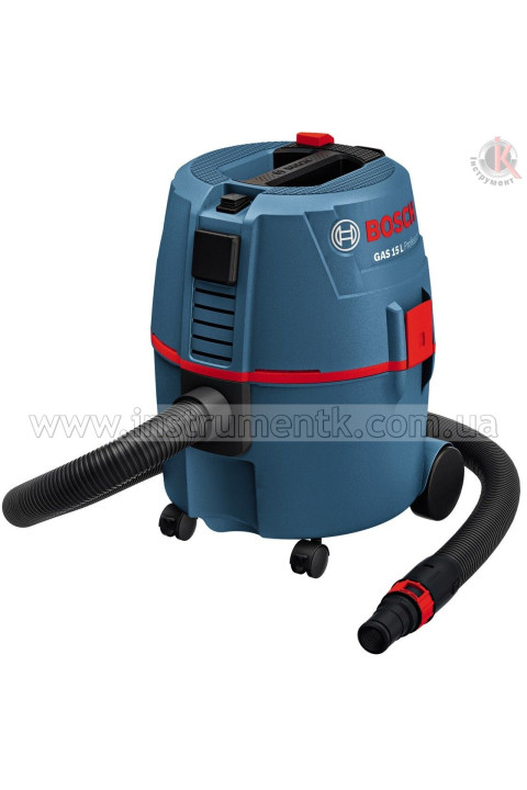 Пылесос строительный Bosch GAS 15, Бош (060197B000) Bosch (060197B000)