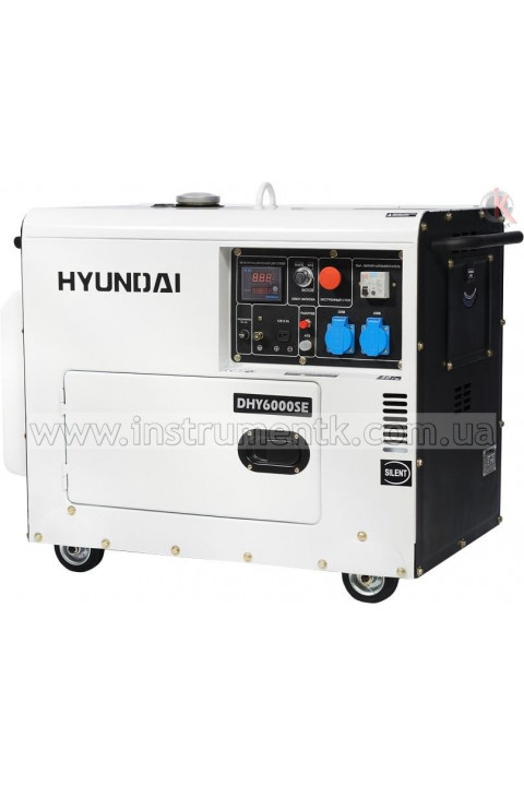Дизельный генератор Hyundai DHY 6000SE, Хюндай (DHY 6000SE) Hyundai (DHY 6000SE)