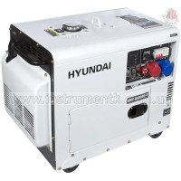 Дизельний генератор Hyundai DHY 8500SE-T