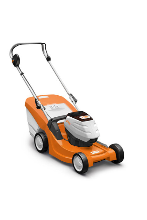 Мощная аккумуляторная газонокосилка STIHL RMA 443, 41 см (63380111401)